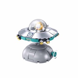 Sluban Builder Garfield na cestě do vesmíru