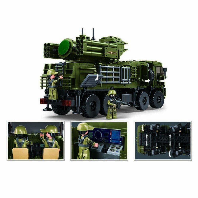 Sluban Model Bricks Pantsir S1S 1:35