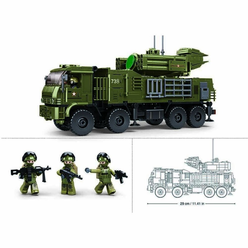 Sluban Model Bricks Pantsir S1S 1:35