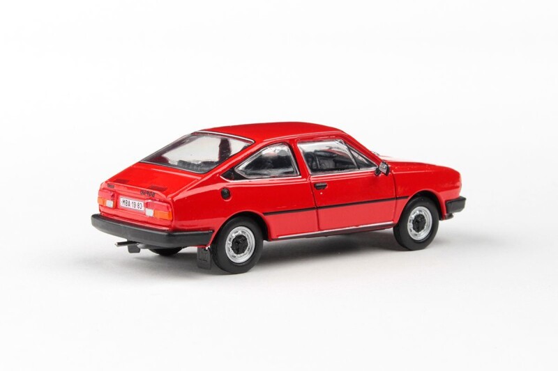 Abrex Škoda Garde 1:43 Červená Šípková