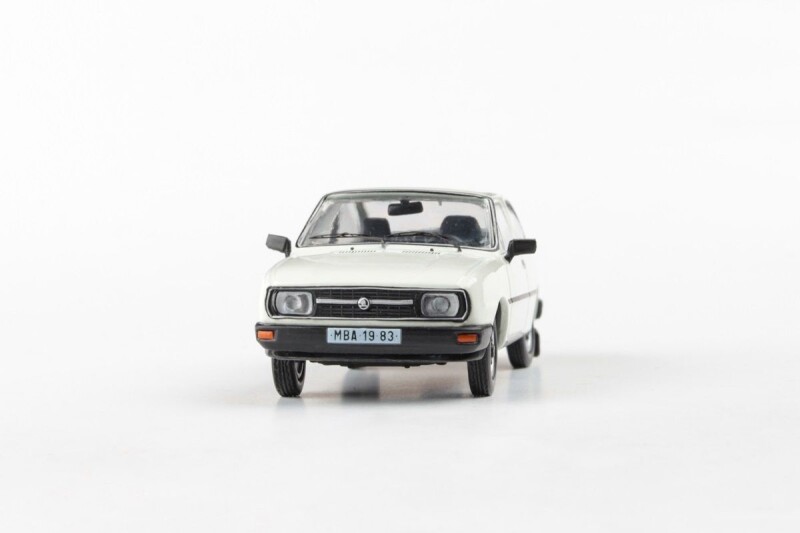 Abrex Škoda Garde 1:43 Bílá Ledová