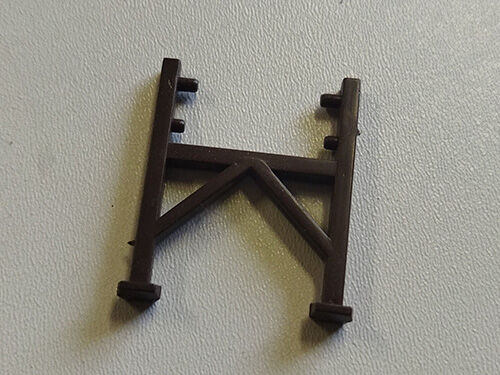 Podpěrné nohy návěu hnědá