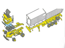 MS 08.2 Liaz Contejner 1:48