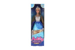 Panenka Anlily princezna 28cm modrá