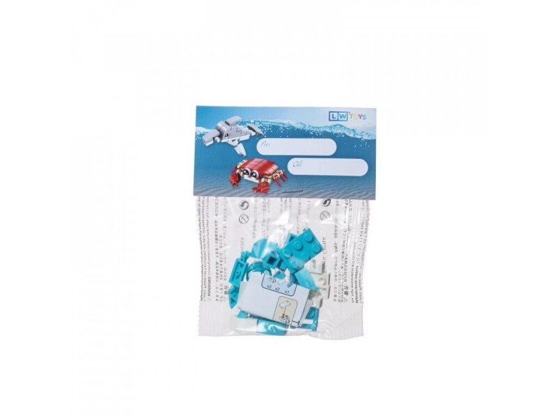 L-W Toys Mini stavebnice Velryba