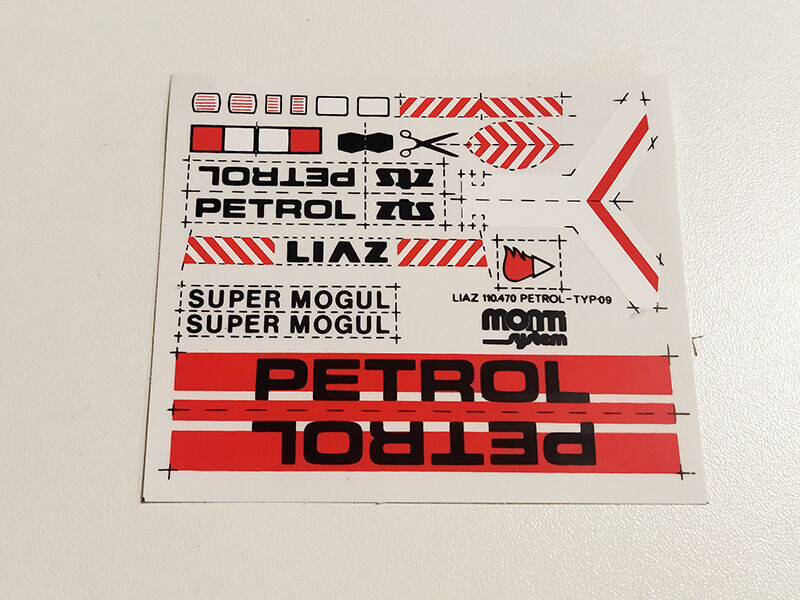 Aršík polepů Liaz Petrol