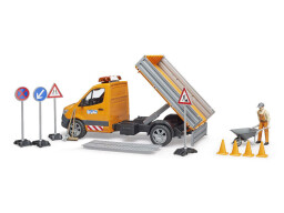 Bruder MB Sprinter Vůz údržby silnic s figurkou a příslušenstvím 1:16