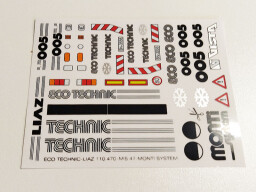 Aršík polepů Liaz Technic