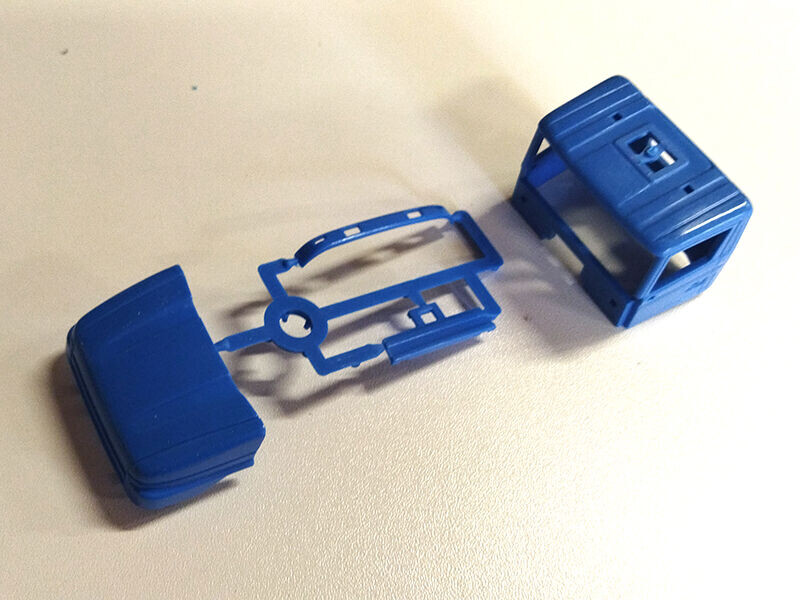 Kabina Scania sv. modrá 