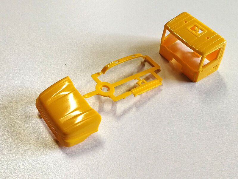 Kabina Scania Žlutá