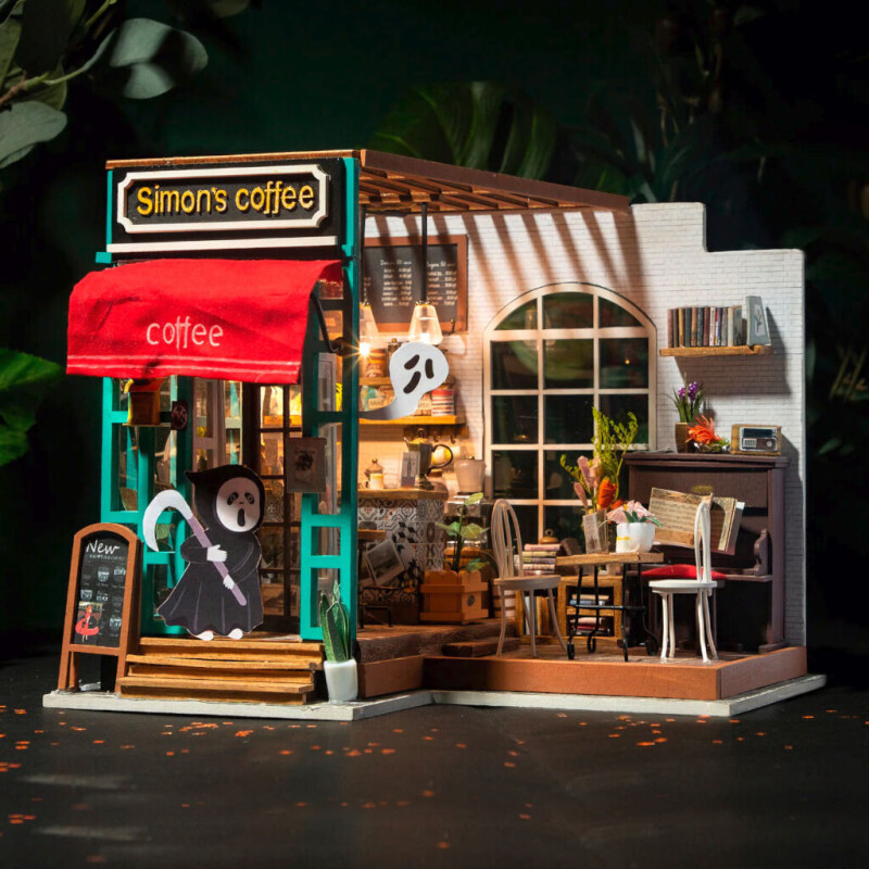 RoboTime miniatura domečku Kavárna
