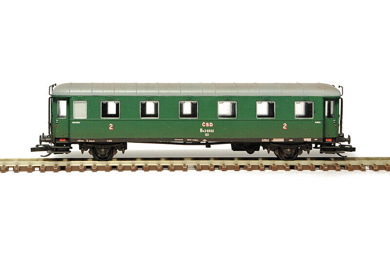 SDV Osobní vůz Be „Rybák“ ČSD, 7 oken 1:120