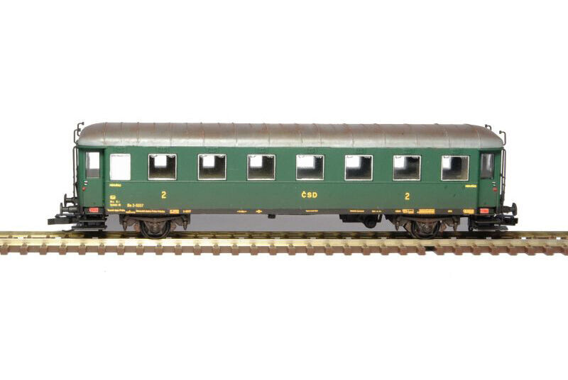 SDV Osobní vůz Be „Rybák“ ČSD, 8 oken 1:120