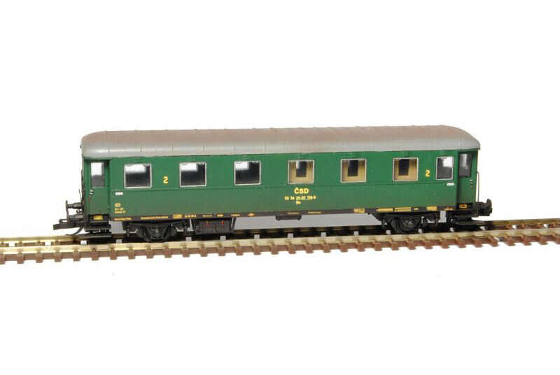 SDV Osobní vůz Be „Rybák“ ČSD, 7 oken 1:120 2