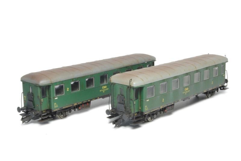 SDV Osobní vůz Be „Rybák“ ČSD, 8 oken 1:120 2