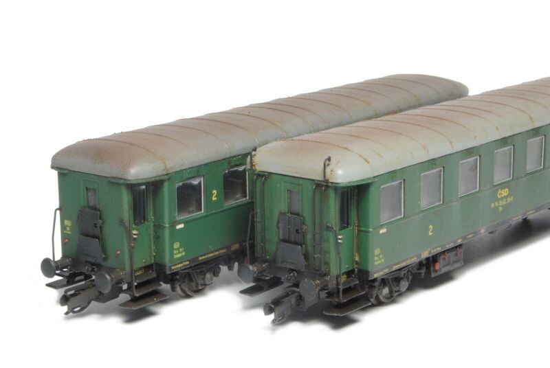 SDV Osobní vůz Be „Rybák“ ČSD, 8 oken 1:120 2