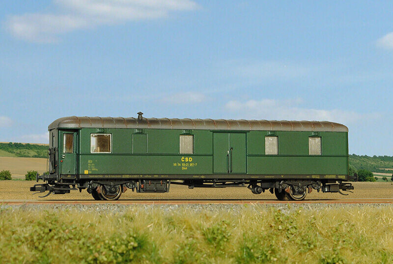 SDV Služební vůz Dsd “Rybák” bez vyhlídky ČSD 1:120