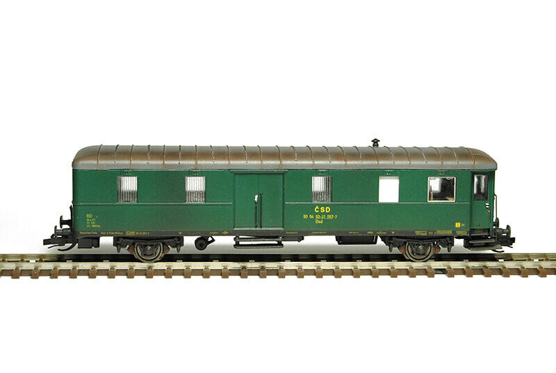 SDV Služební vůz Dsd “Rybák” bez vyhlídky ČSD 1:120