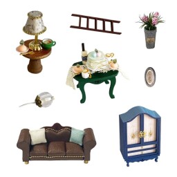 Miniatura domečku Pavilon stavby snů