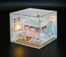Miniatura domečku Ložnice sladkých snů