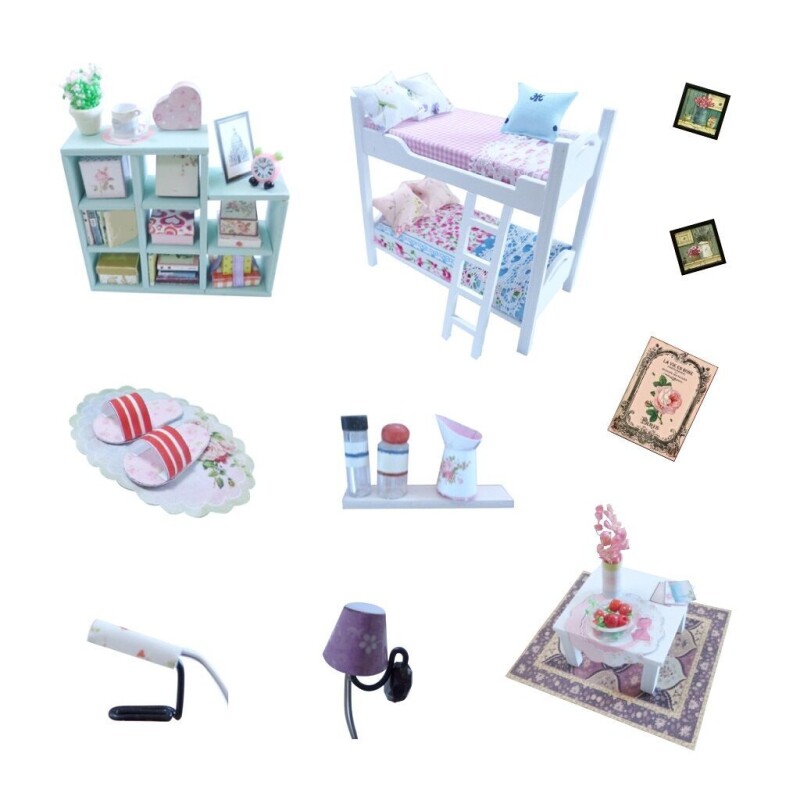 Miniatura domečku Cherylin pokoj