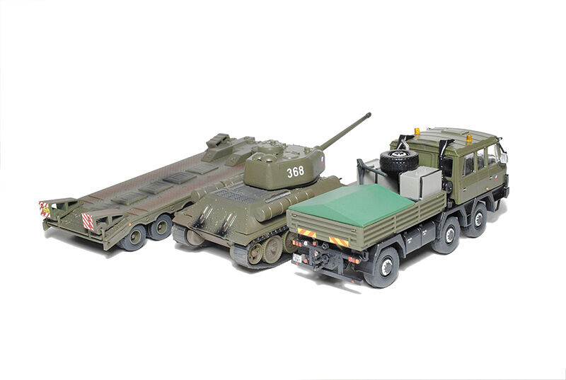 SDV Tatra 815 6×6 TP, P-50, T-34/85 vz. 53cs 1:87