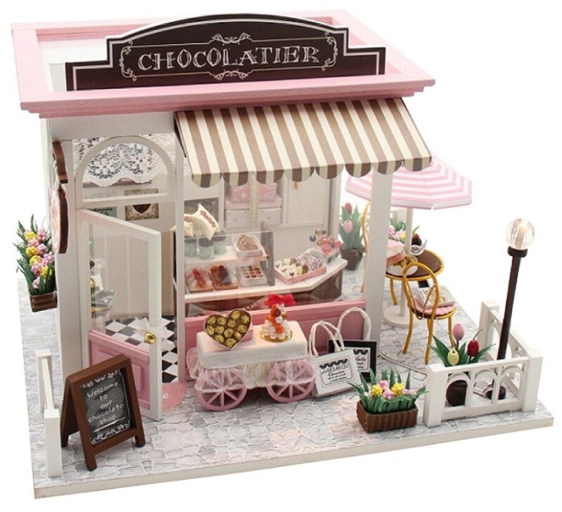 Miniatura domečku Čokoládovna
