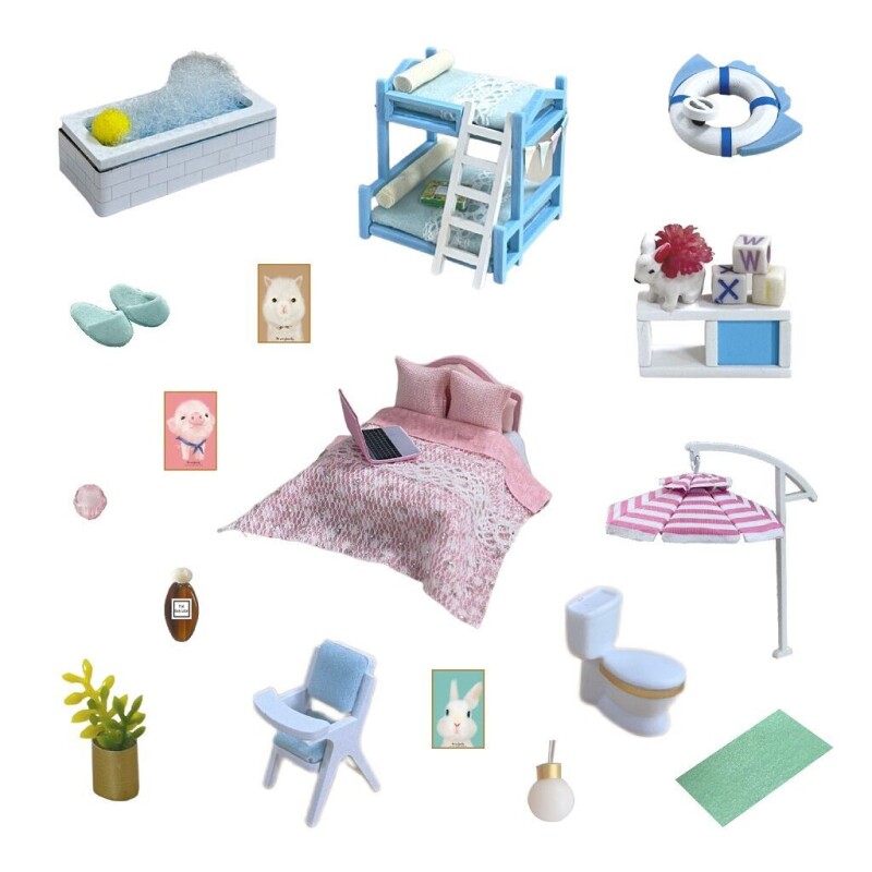 Miniatura domečku Pohádkový zámek