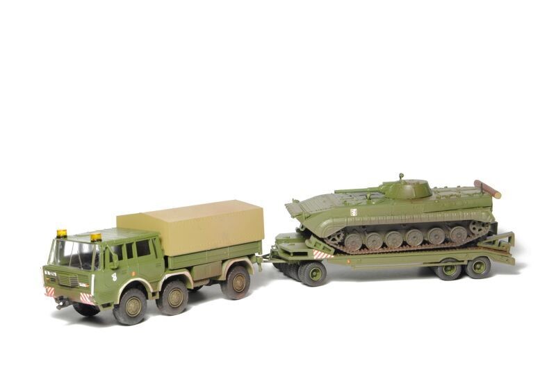 SDV Tatra 813 6×6 TP, P-32, BVP-1 1:87