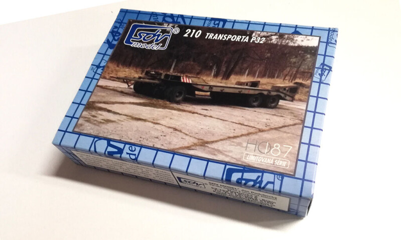 SDV Podvalník P-32 vojenský 1:87