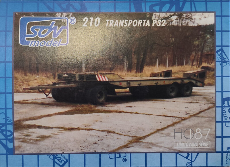 SDV Podvalník P-32 vojenský 1:87