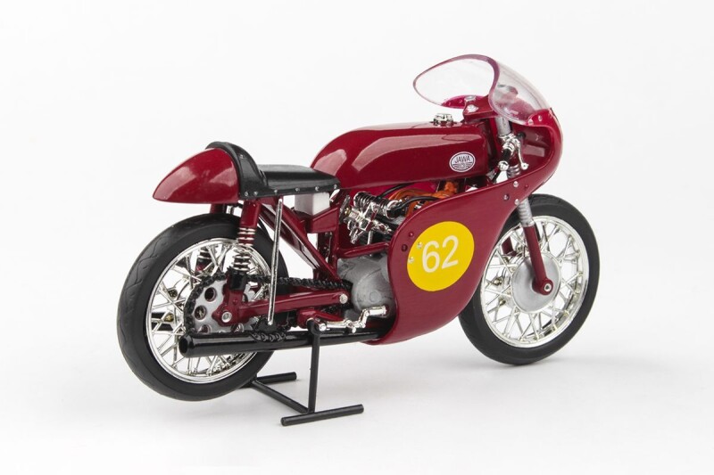 Abrex Jawa 350 2xOHC 1:18 - Velká Cena Německa Hockenheim 1961-62 Šťastný