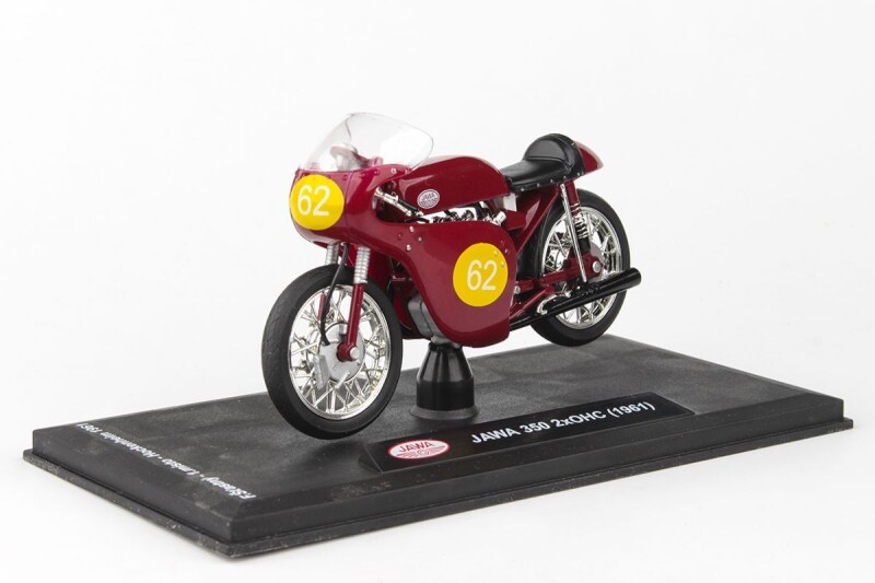 Abrex Jawa 350 2xOHC 1:18 - Velká Cena Německa Hockenheim 1961-62 Šťastný
