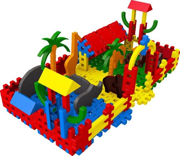 Stavebnice BLOK 4 Zoo