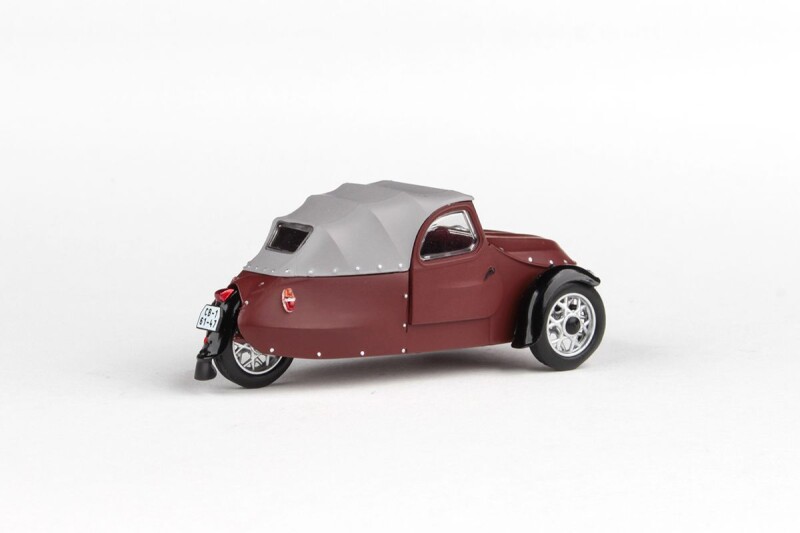 Abrex Velorex 16/350 1:43 Hnědá-Šedá Střední-Černá