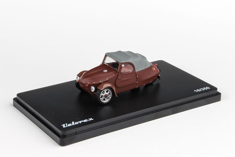 Abrex Velorex 16/350 1:43 Hnědá-Šedá-Hnědá