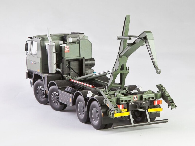 RW 77 Tatra 815-2 Multilift Mk.IV - hákový nakladač