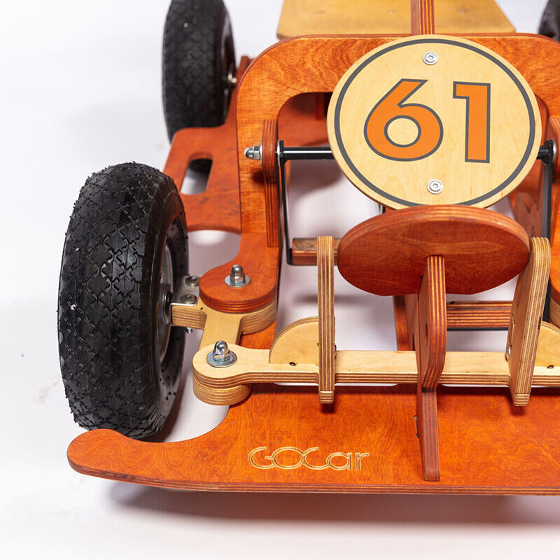 GOCar šlapací auto malé oranžové