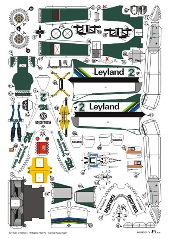 F1 Williams FW07C Ford