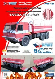 PMHT 30 Tatra 815-7 6x6 - evakuační valník