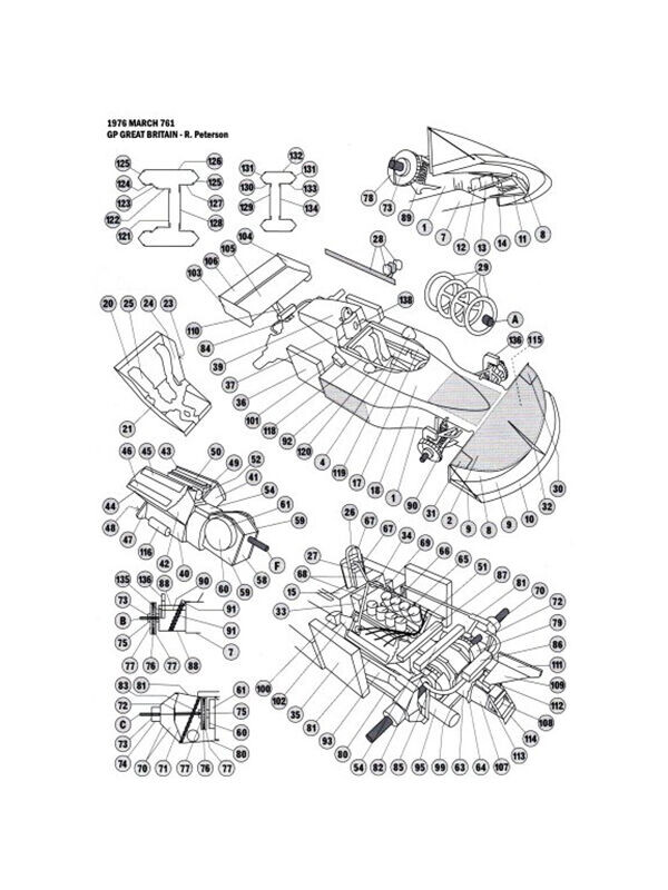 F1 March 761 - GP Great Britain 1976
