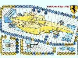 F1 Ferrari F2001/050