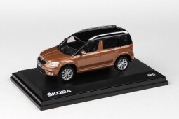 Abrex Škoda Yeti FL 1:43 Oranžová Terracotta Metalíza