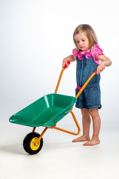 Plechové kolečko Yupee velké zelené