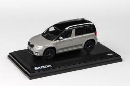 Abrex Škoda Yeti FL 1:43 Šedá Steel