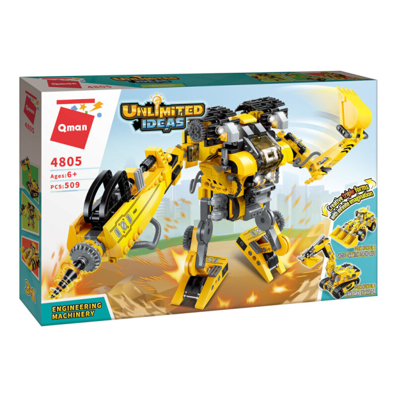 Qman Neomezené nápady Strojní zařízení 3v1