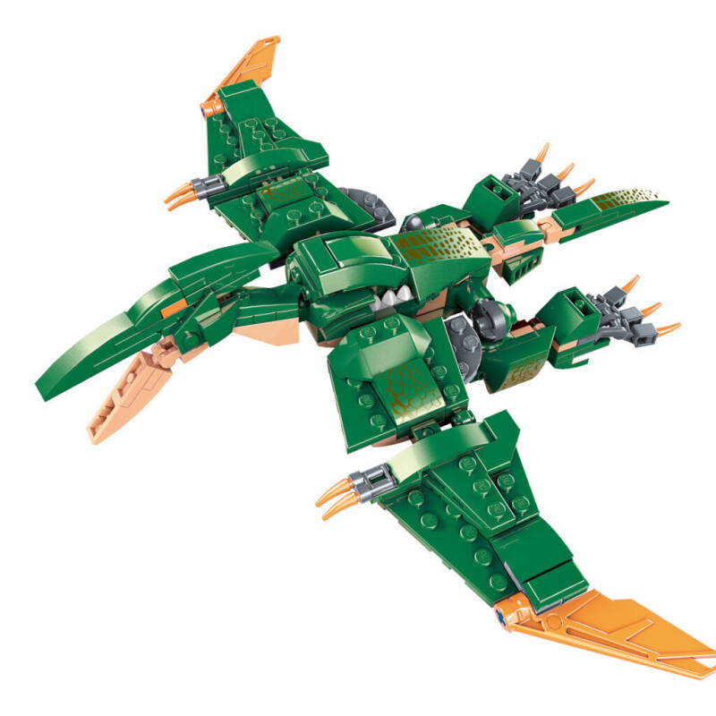 Qman Neomezené nápady Éra dinosauří války zelená