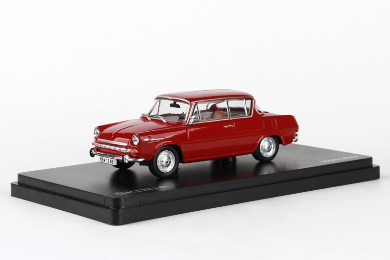 Abrex Škoda 1100 MBX 1:43 Červená Rubínová