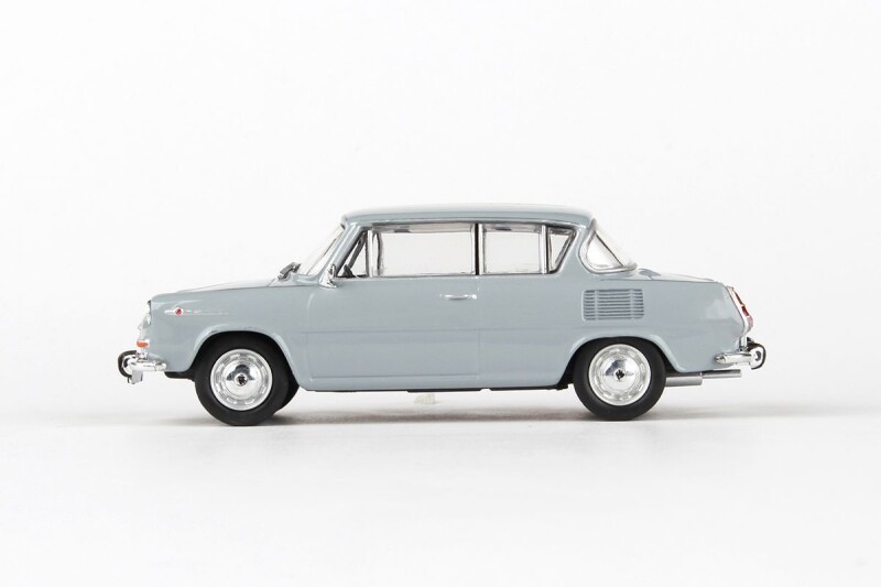Abrex Škoda 1100 MBX 1:43 Šedá Námořní