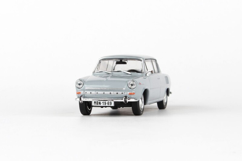 Abrex Škoda 1100 MBX 1:43 Šedá Námořní